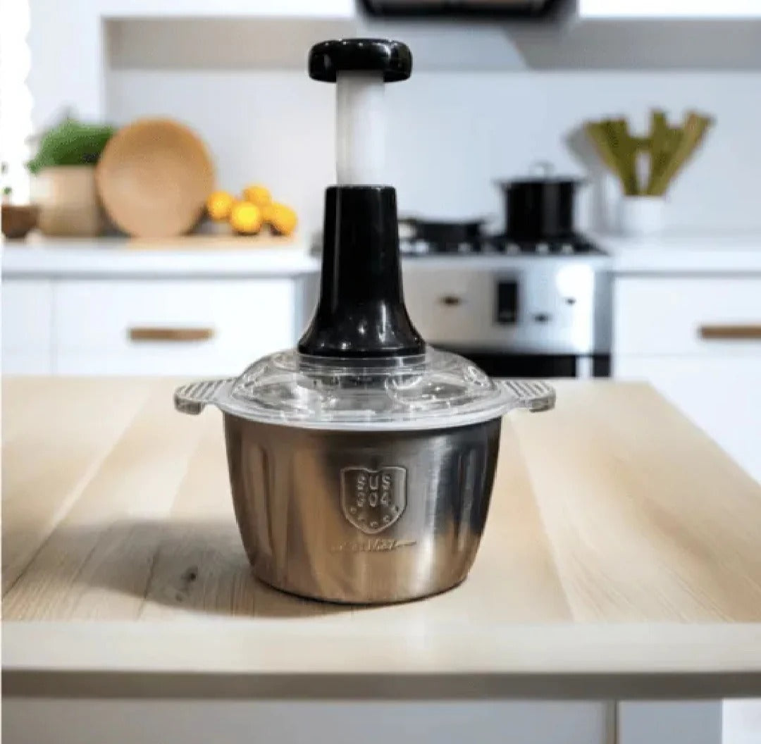 2L Heavy-Duty Stainless Steel Manual Chopper