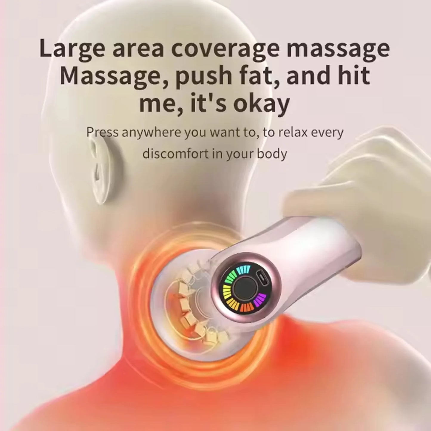 Kneading Mechanical 5 in 1 Deep Rolling Massager