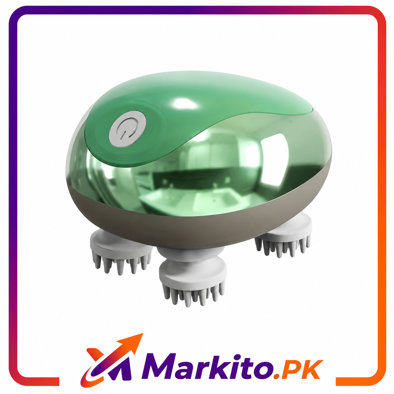 Electric Scalp Massager | Rechargeable Head &amp; Hair Scalp Massage Brush