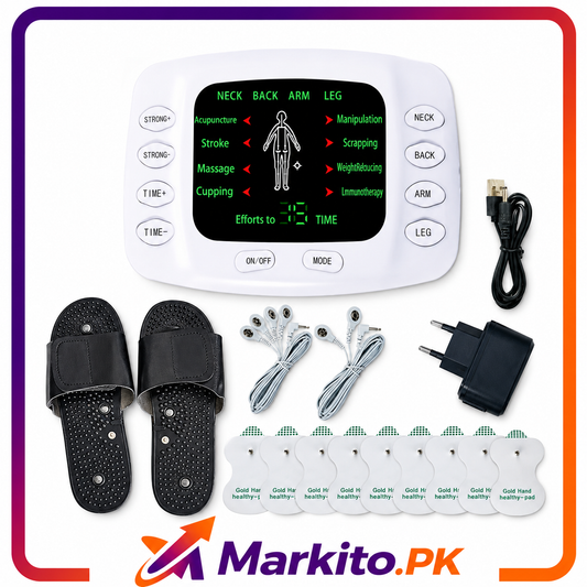 Digital TENS Therapy Machine – EMS Muscle Stimulator