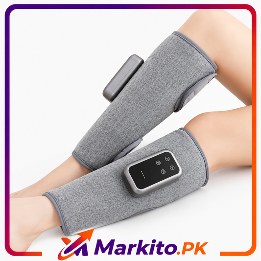 Electric Leg Massager Wrap | Rechargeable Calf Compression Massager for Pain Relief
