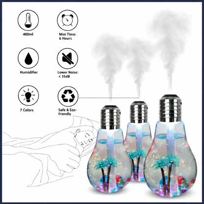 Bulb Humidifier Mist Sprayer
