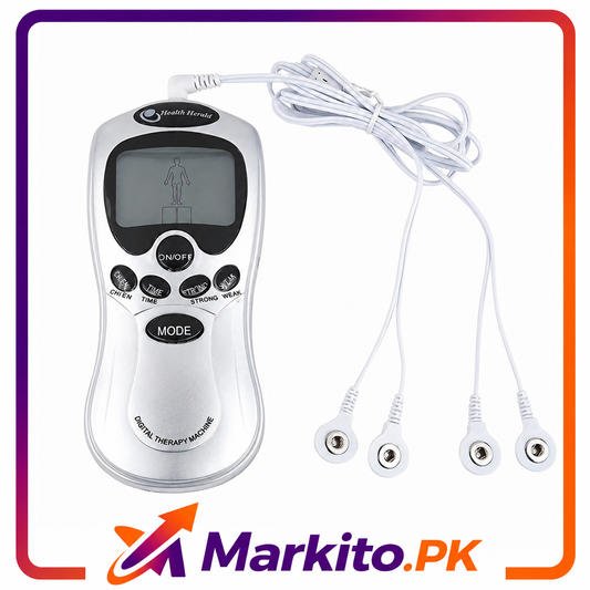 Digital TENS Therapy Machine – Electronic Muscle Stimulator for Full Body Pain Relief