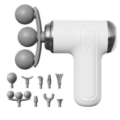 Triple‑Head Deep‑Tissue Fascia Gun | High‑Speed Muscle Massage Gun for Recovery & Therapy