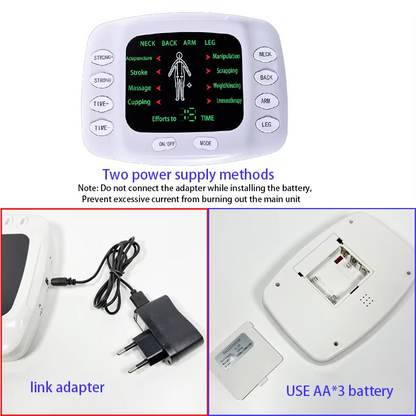 Digital TENS Therapy Machine – EMS Muscle Stimulator