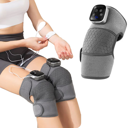 Smart Heated Knee Massager | Rechargeable Knee Pain Relief Brace