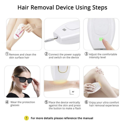 Mini IPL Laser Hair Removal Device