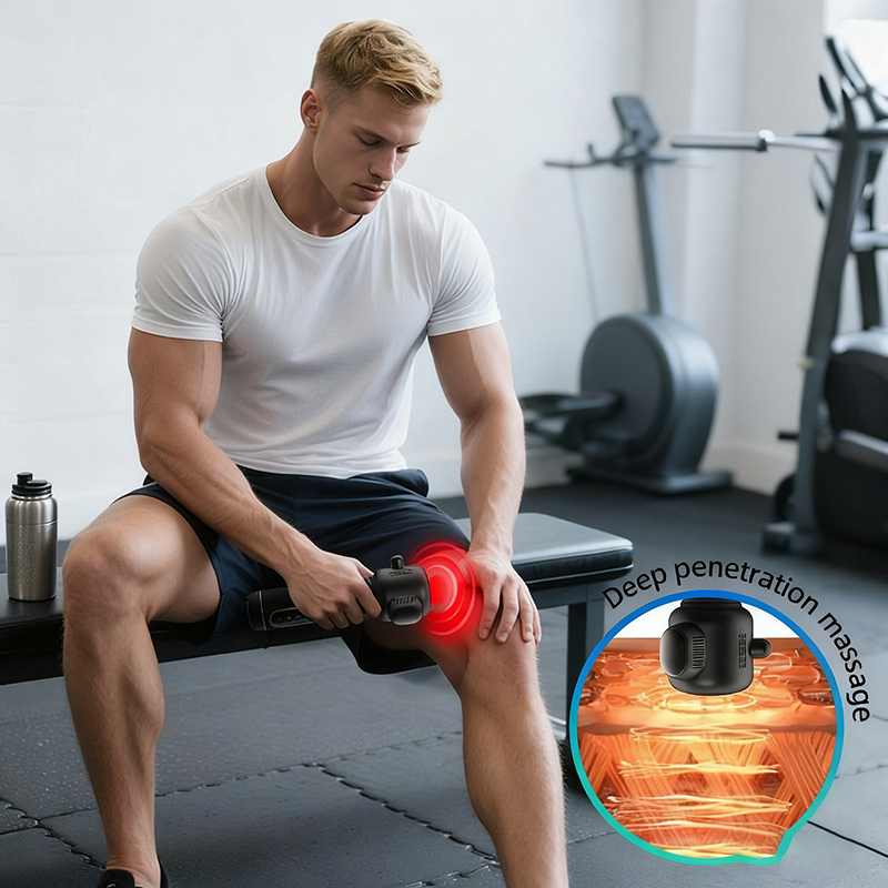 Portable Deep Tissue Massage Gun – Cordless Muscle Recovery Massager