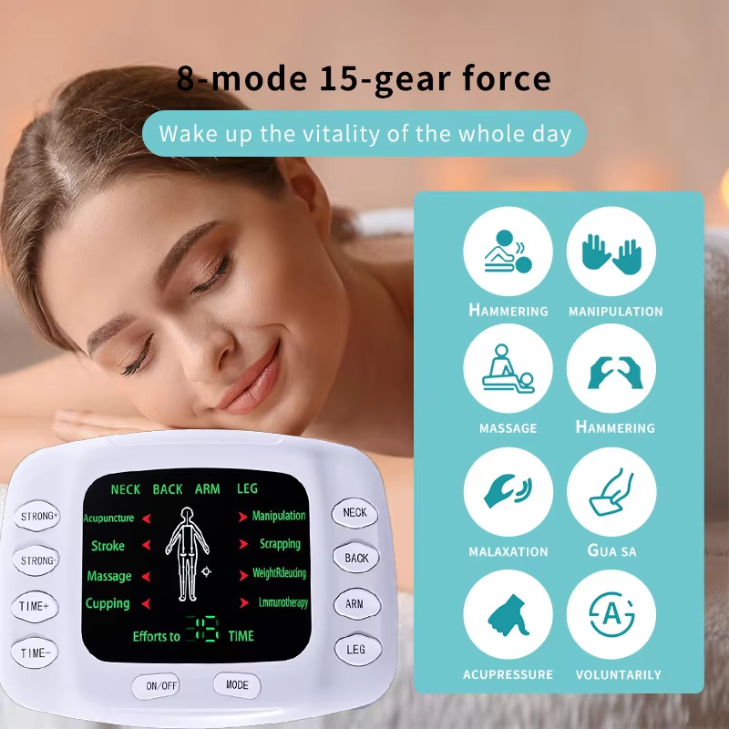 Digital TENS Therapy Machine – EMS Muscle Stimulator