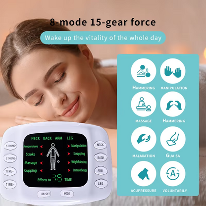 Digital TENS Therapy Machine – EMS Muscle Stimulator