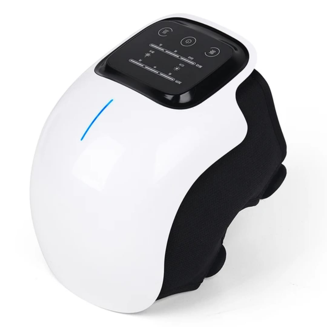 Heated Knee Massager | Electric Knee Heating &amp; Vibration Therapy Wrap