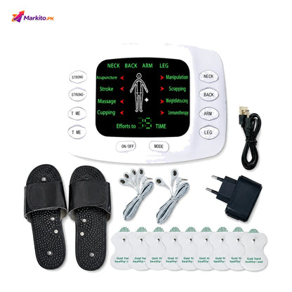 Digital TENS Therapy Machine – EMS Muscle Stimulator