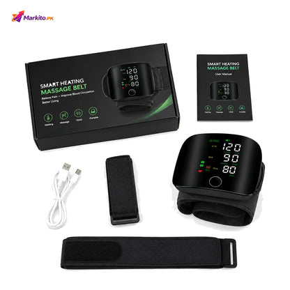 Digital Wrist Blood Pressure Monitor – Automatic BP & Heart Rate Checker