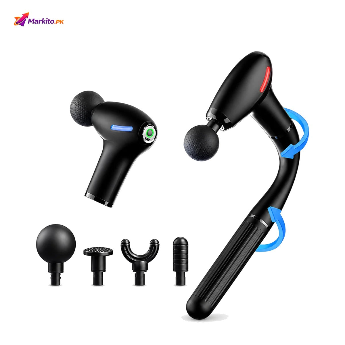 Electric Deep Body Massager – Long Handle Body Massager Gun