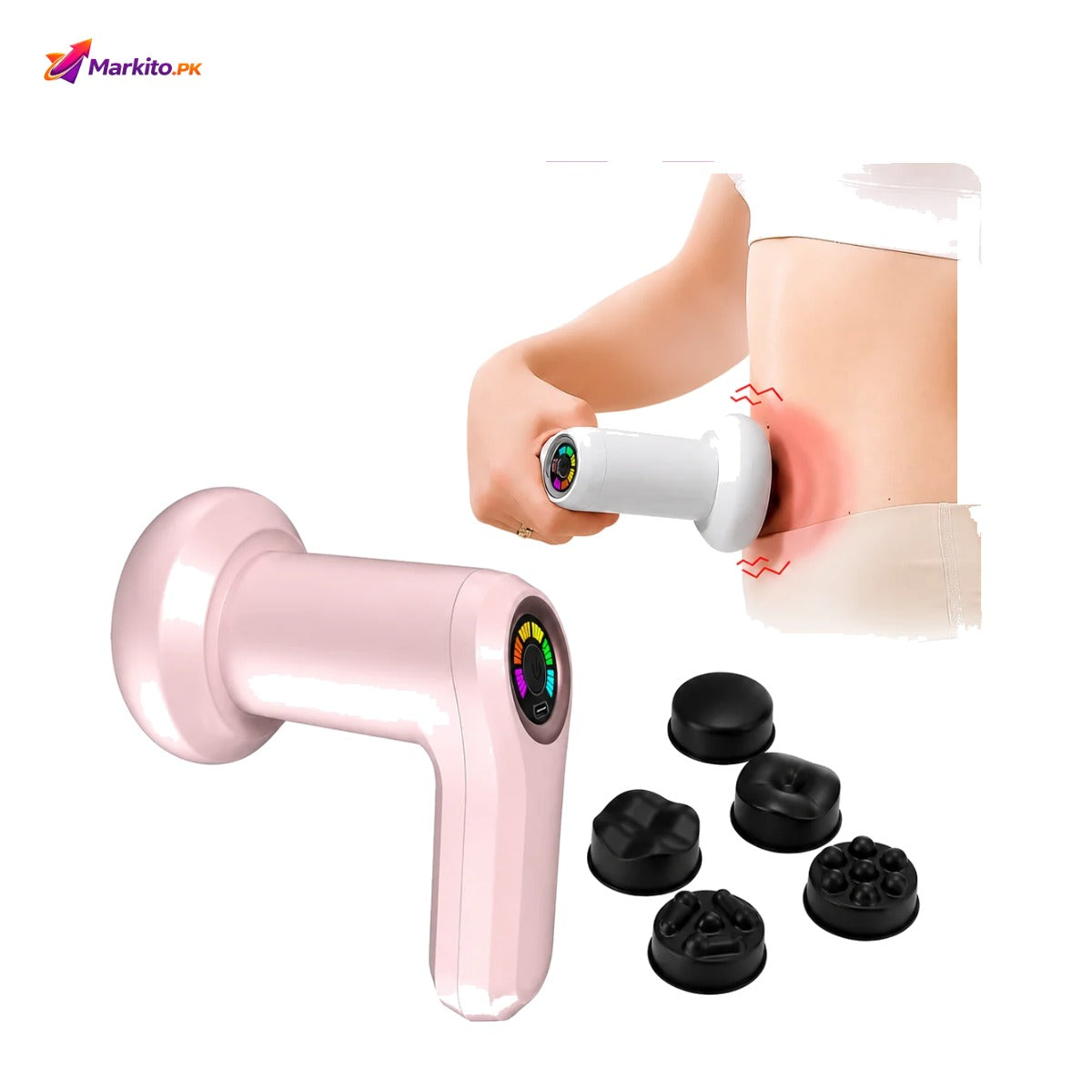 Kneading Mechanical 5 in 1 Deep Rolling Massager