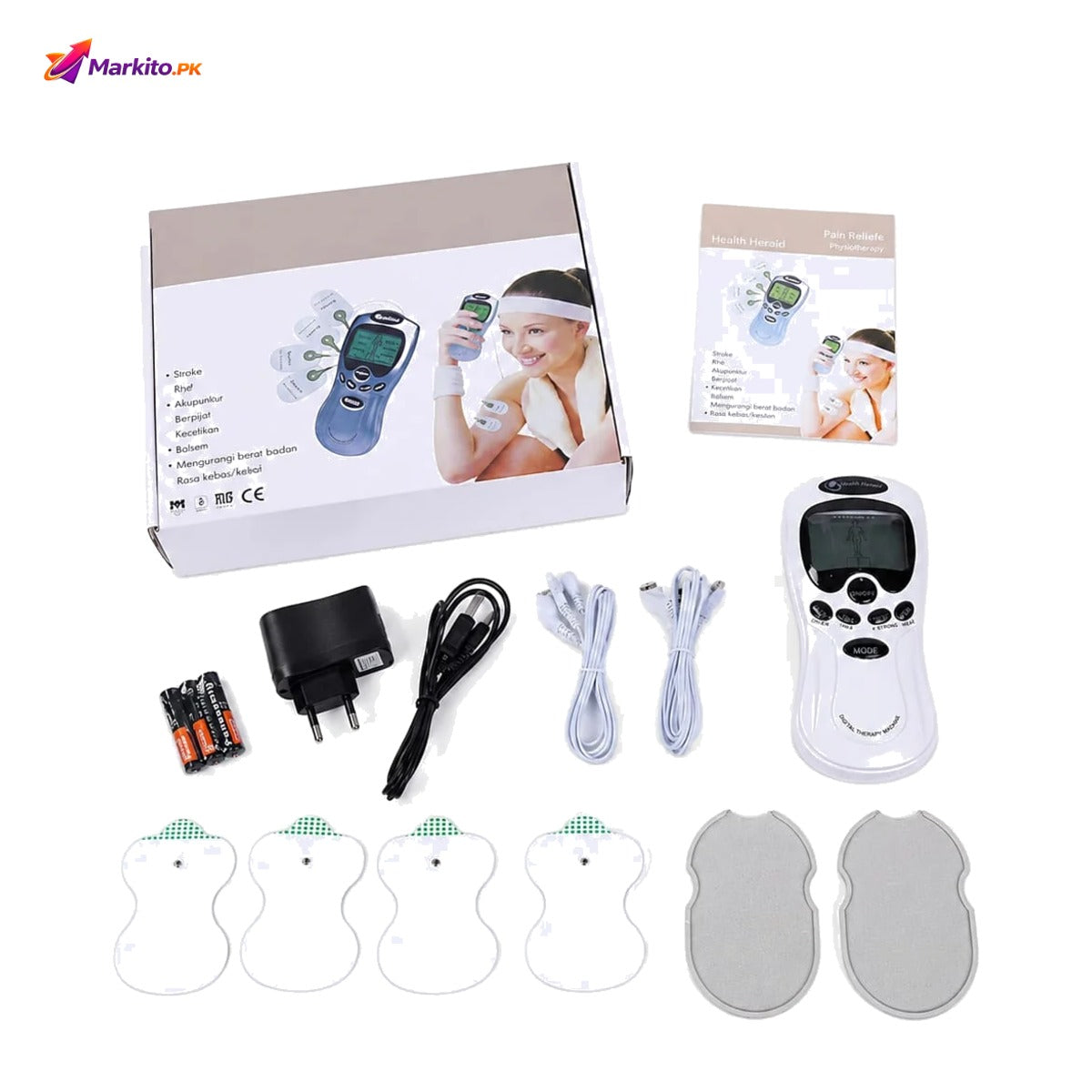 TENS EMS Digital Massager – Portable Body Therapy Device
