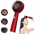 Electric Scalp Massager with Red Light Therapy – 72 Massage Bristles, 360° Kneading Hair & Head Massager for Stress Relief & Hair Care
